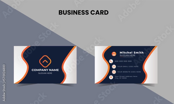 Fototapeta Unique Business Card Design 2023