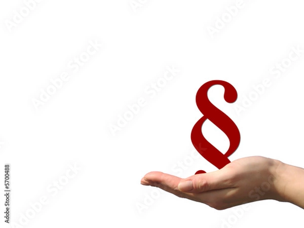 Obraz Akapit / odcisk pod ręką