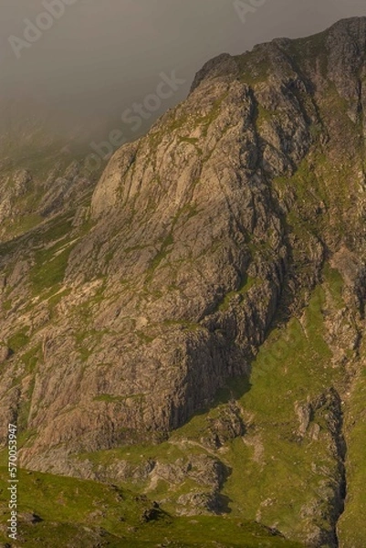 Obraz Scottish Rock Face