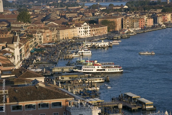 Fototapeta Vu sur la baie de Venise