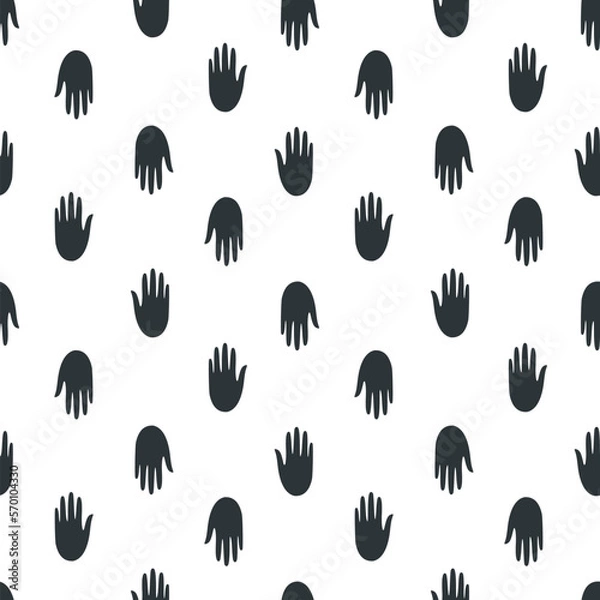 Obraz Doodle cute hand drawn seamless pattern, perfect for textile or paper design. Vector illustration