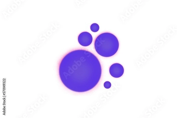 Fototapeta abstract colorful circle