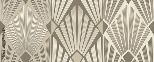 Obraz Geometric ornament pattern wallpaper