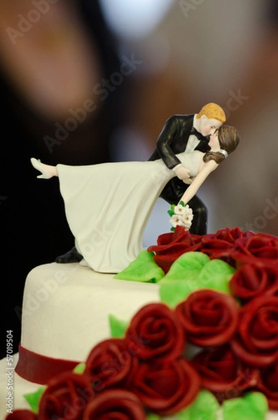 Obraz Panna młoda i pan młody