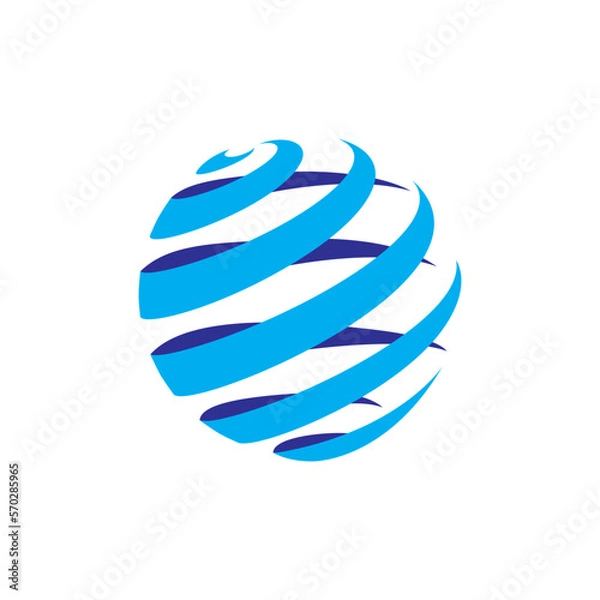 Fototapeta Sphere logo images