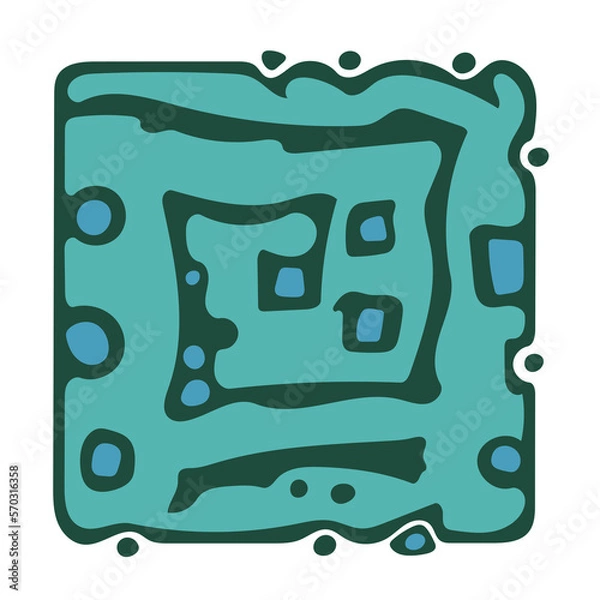 Obraz Spirale, Logo, roomdesign 