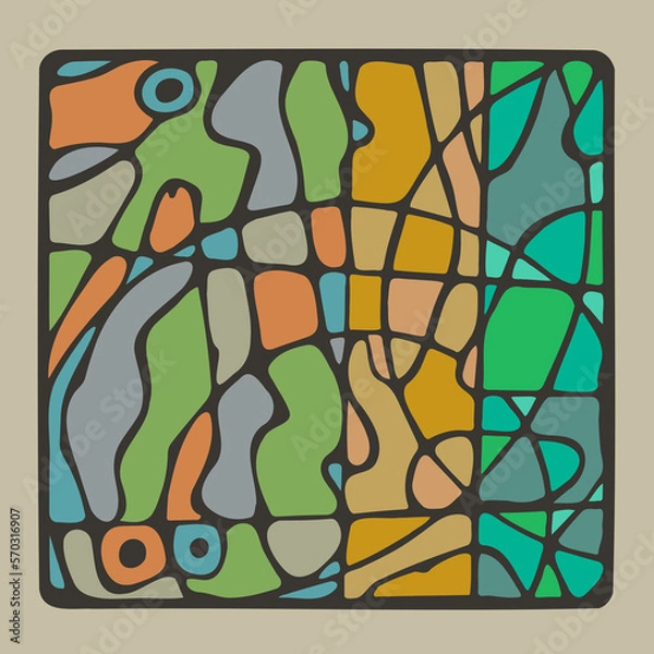 Obraz stained glass window