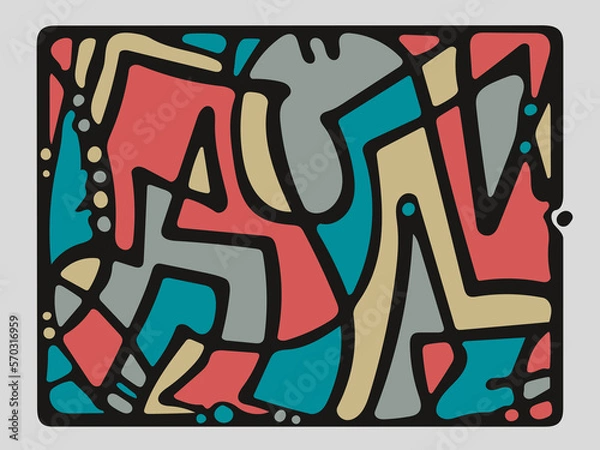 Obraz Graffiti, Abstract 