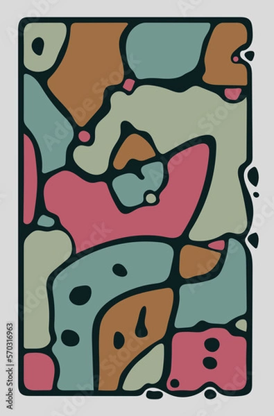 Fototapeta Abstract, orphism 