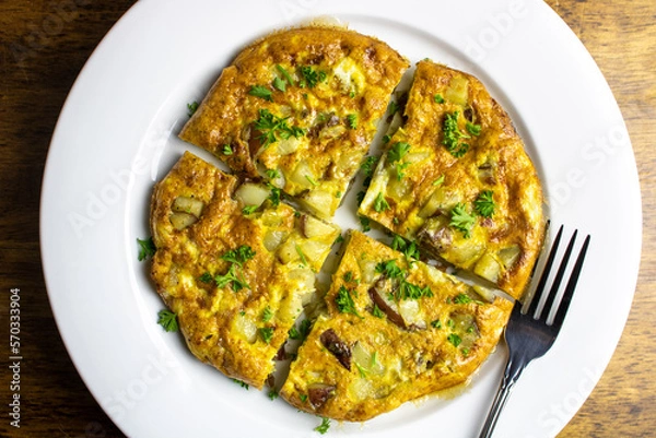 Obraz Spanish omelette