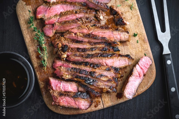 Obraz Marinated Flank Steak