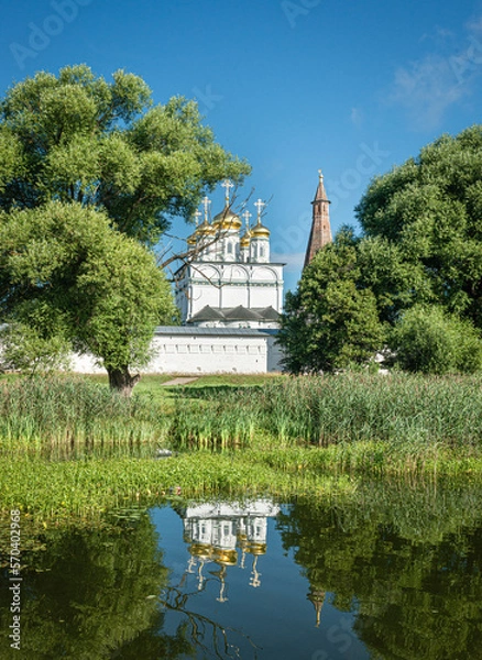 Obraz monastery on the lake