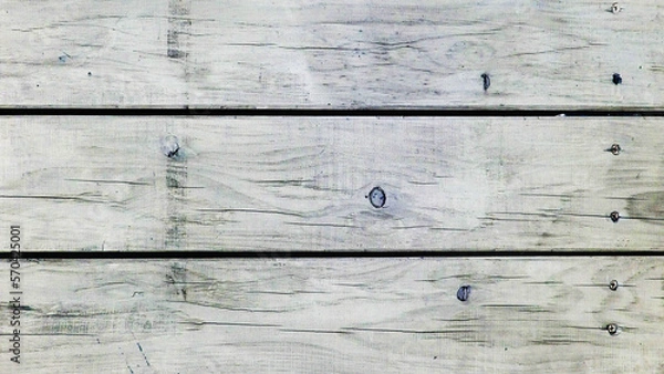 Obraz 木目背景とグリーン