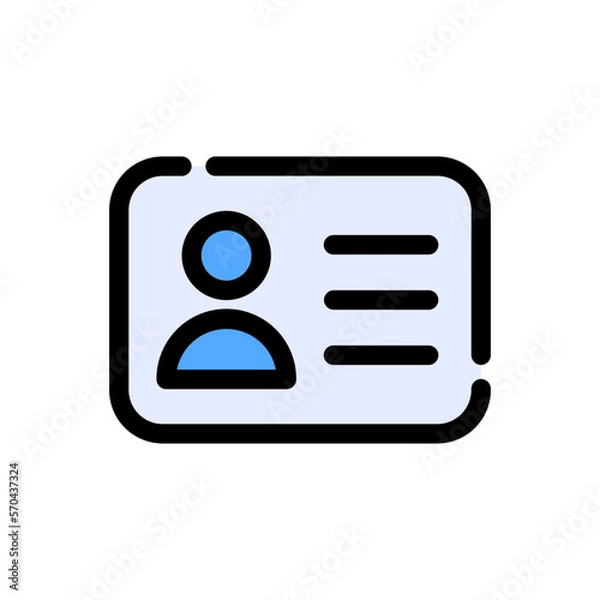 Obraz Contact Us User Interface Icon Vector Design