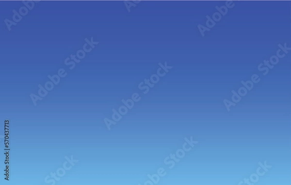Obraz Clear blue sky, vector background
