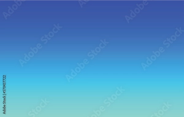 Obraz Clear blue sky, vector background