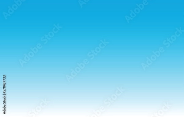 Obraz Clear blue sky, vector background