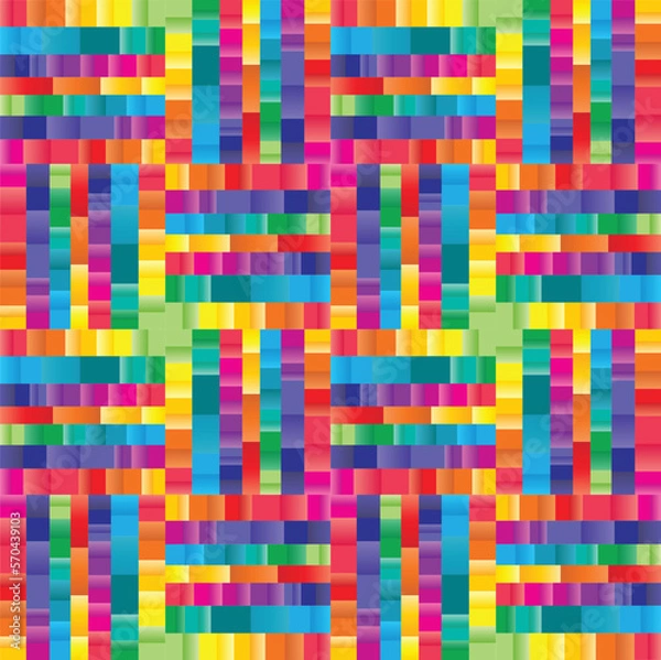 Obraz abstract background with squares