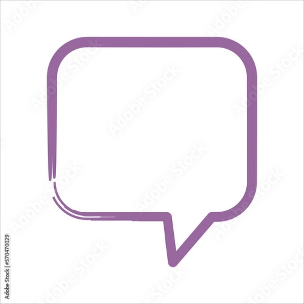 Fototapeta Flat Scrible