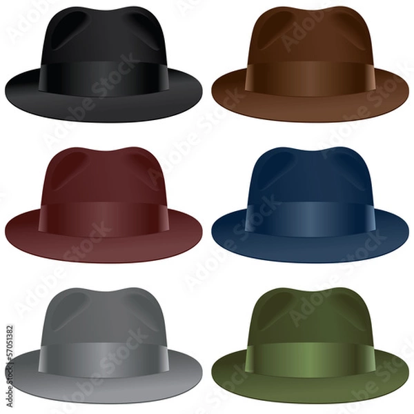 Obraz Kapelusz fedora