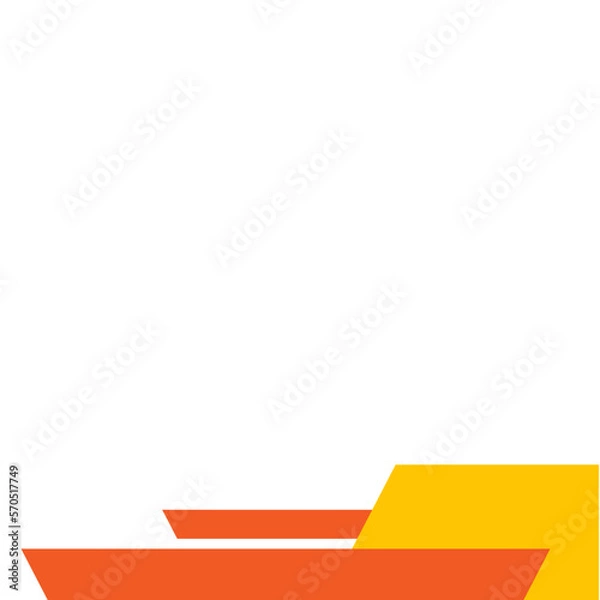 Obraz Geometric Footer