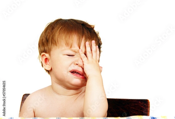 Fototapeta little baby boy.