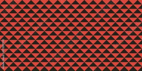 Fototapeta Minimalistic geometric triangles seamless pattern