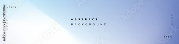 Fototapeta Simple linkedin banner abstract background