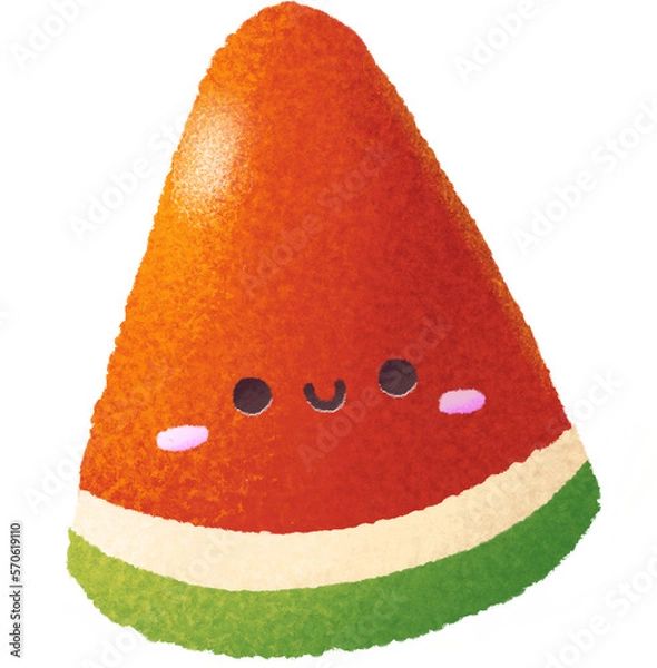 Obraz Cute Watermelon Illustration