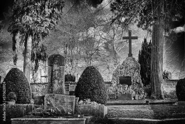 Fototapeta Friedhof