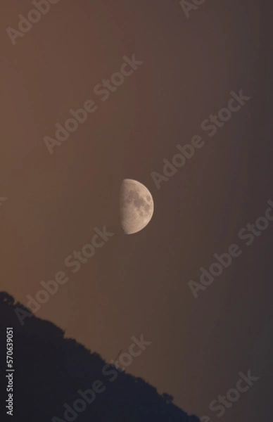 Obraz Luna atardecer