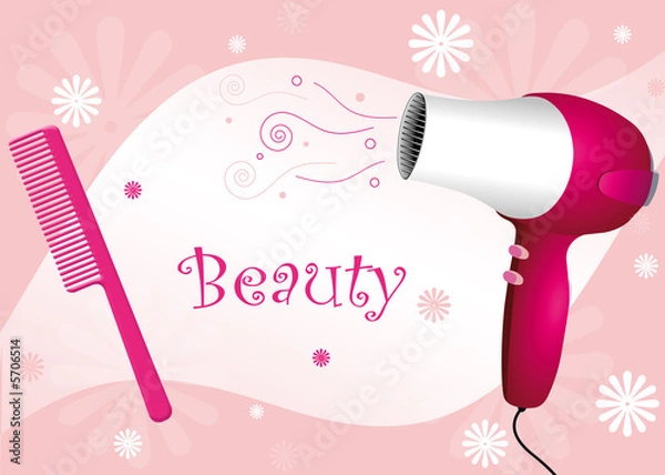 Obraz Beauté cheveux