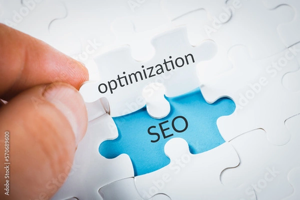 Fototapeta SEO Search Engine Optimization, positioning, website optimization for search engines