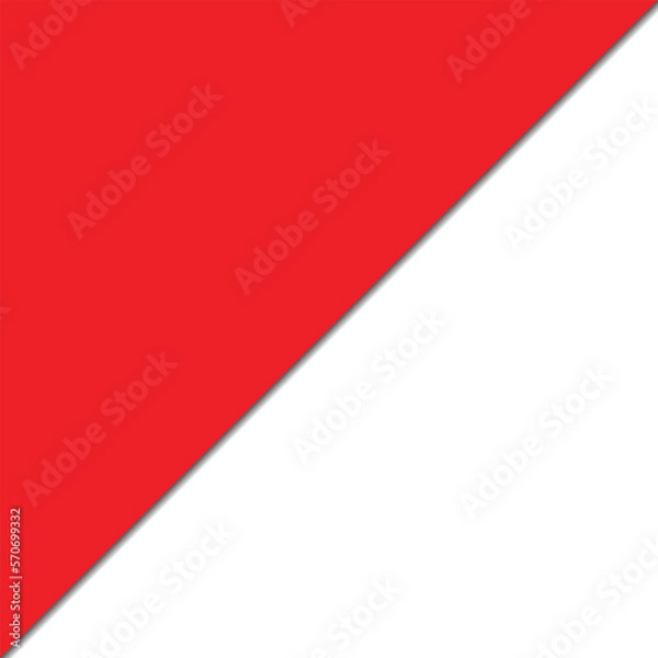Fototapeta Red and white color background. Abstract background.
