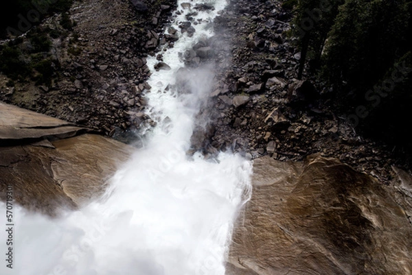Fototapeta Nevada Falls from Above