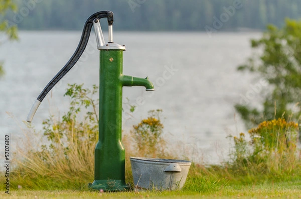 Obraz Old water pump