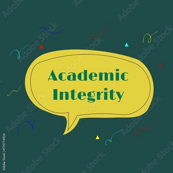 Fototapeta Academic integrity 