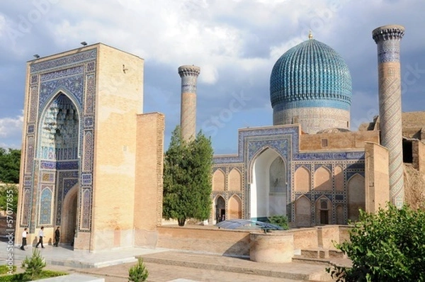 Obraz Gur-Emir Mausoleum, Samarkand, Usbekistan