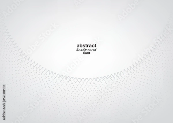 Fototapeta chain link wave gradient graybackground for advertisement banner,brochure,website landingpage, notebook cover vector eps.