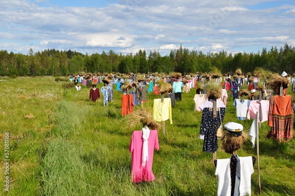 Fototapeta Epouvantails