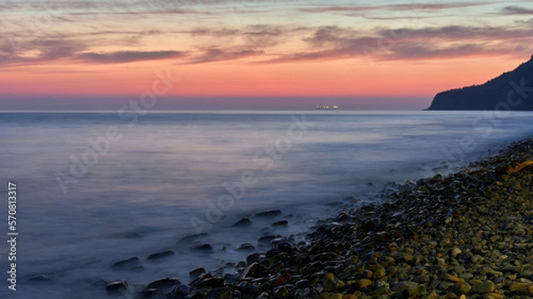 Obraz sunset over the sea