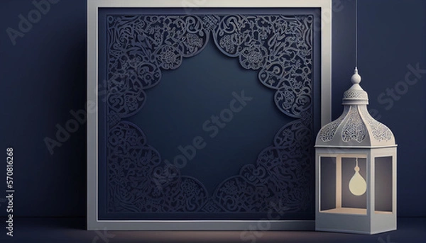 Fototapeta Ramadan Ornament Generative AI
