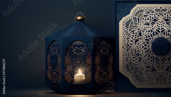 Fototapeta Ramadan Ornament Generative AI