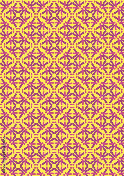 Obraz seamless pattern with shapes