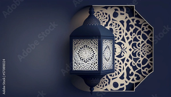 Fototapeta Ramadan  Ornament Generative AI