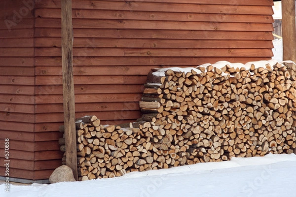 Obraz woodpile