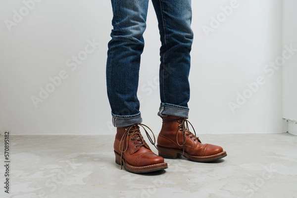 Obraz ジーンズとブーツ