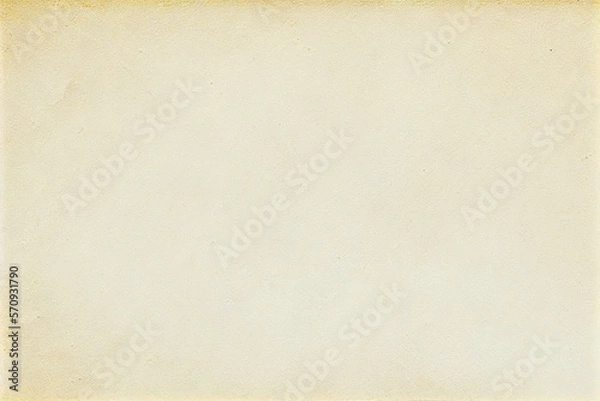 Fototapeta  Paper texture cardboard background close-up. Cream light grunge old paper surface texture, watercolor style AI Generated