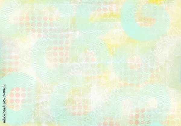 Obraz abstract background with circles