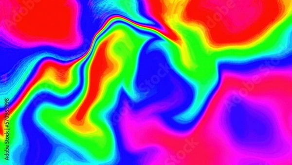 Fototapeta Colorful pastel glow gradient background